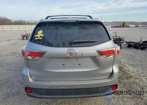 2016 Toyota Highlander Xle из США, поврежденный, VIN 5TDKKRFH9GS131410